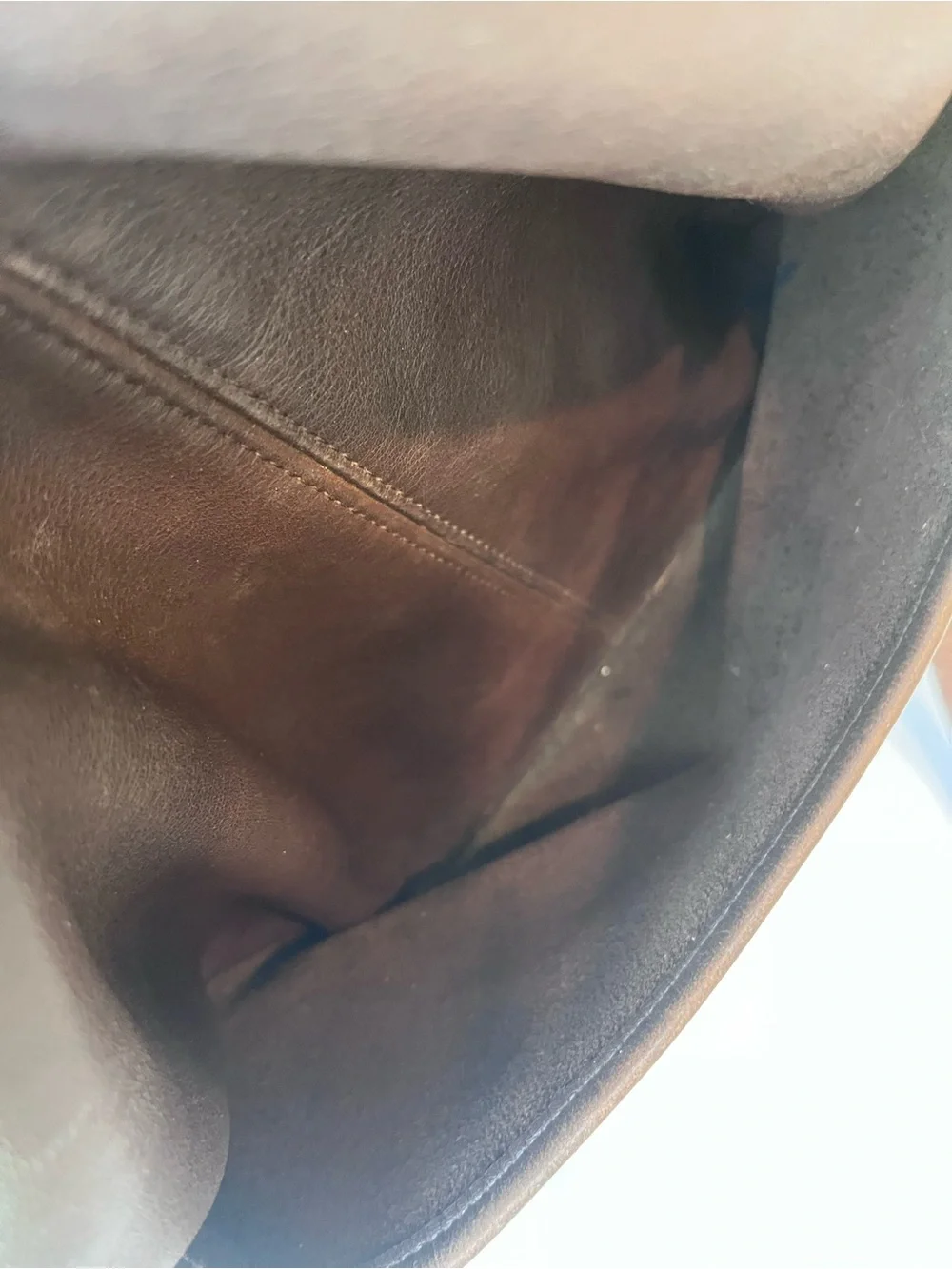 Vintage Coach Bleeker Bucket Bag Brown Leather